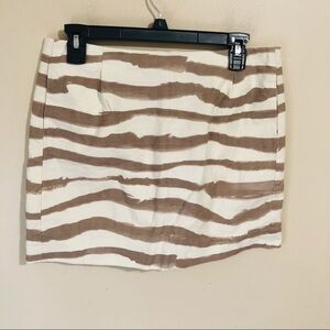 J. Crew Striped Skirt